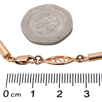 9ct gold 3.9g 7 inch Bracelet